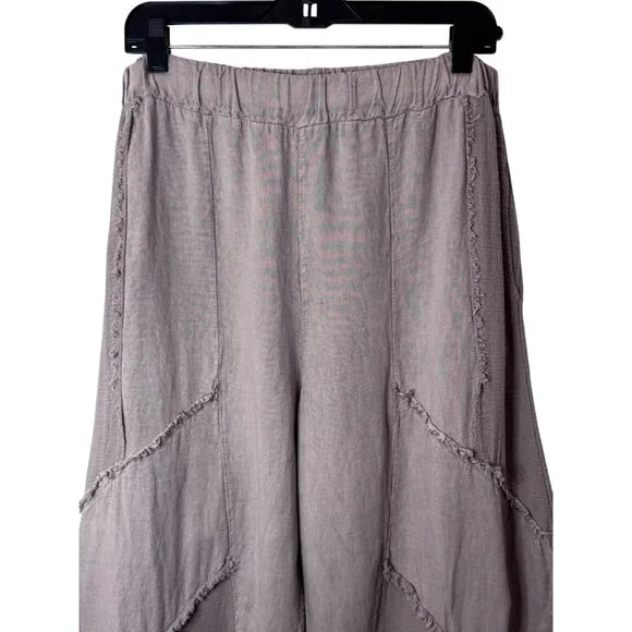 Beyond Capri tan bubble harem pants size OS - Picture 3 of 6